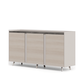 Norse-E 3-Door Office Wooden Storage Filing Cabinet